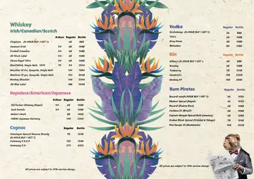 Drink menu 2