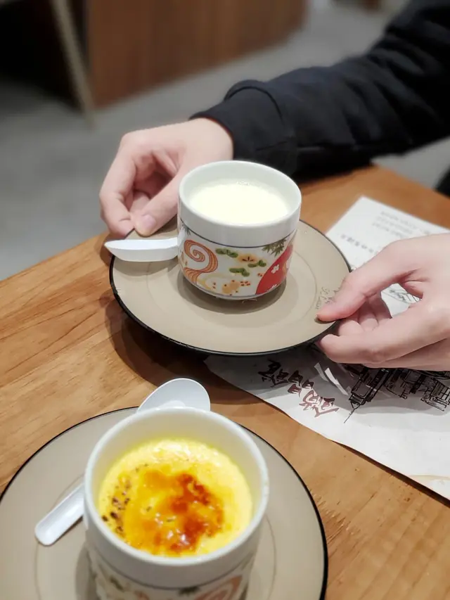 大良薑汁雙皮奶