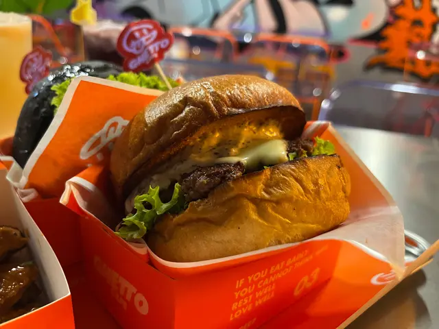 黑松露芝味牛肉漢堡