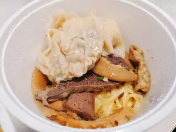 牛杂水饺粗面