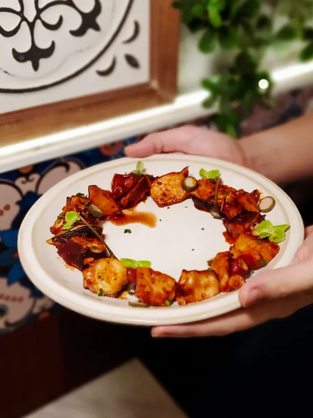 西班牙·烤八爪魚