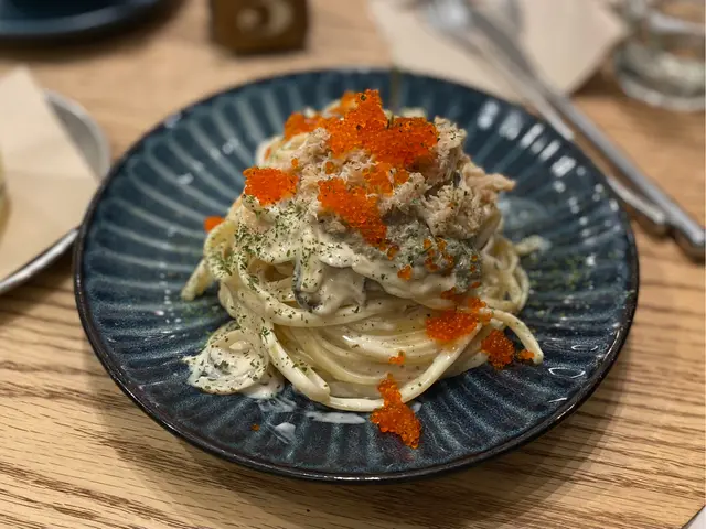 味增蟹醬蟹籽蟹肉扁意粉