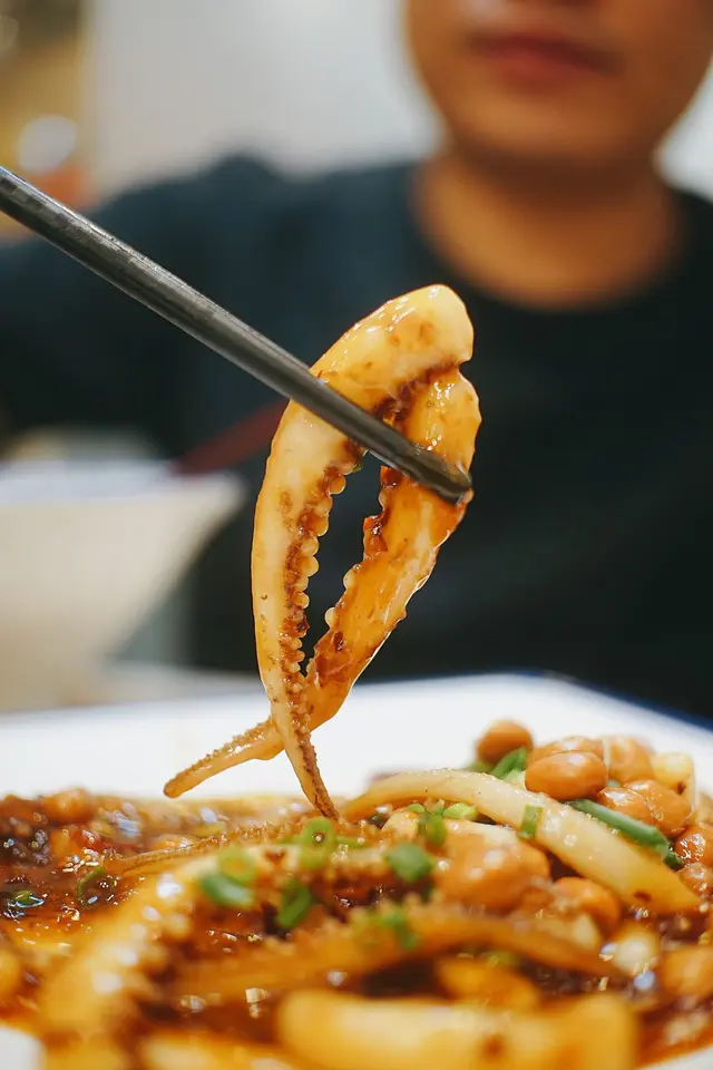 新鮮魷魚鬚