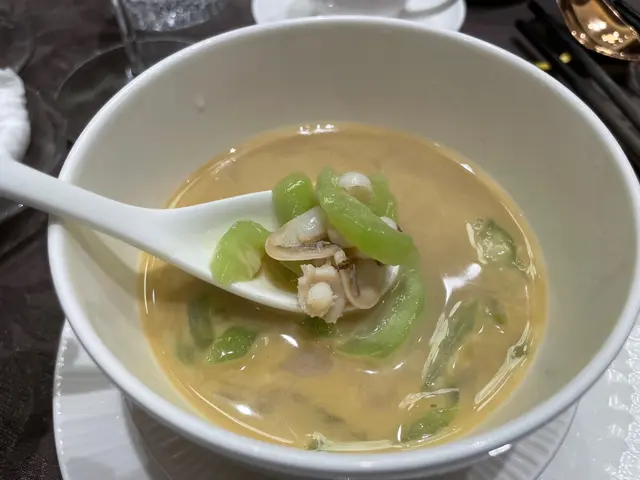 30年菜脯松茸浸蟶子