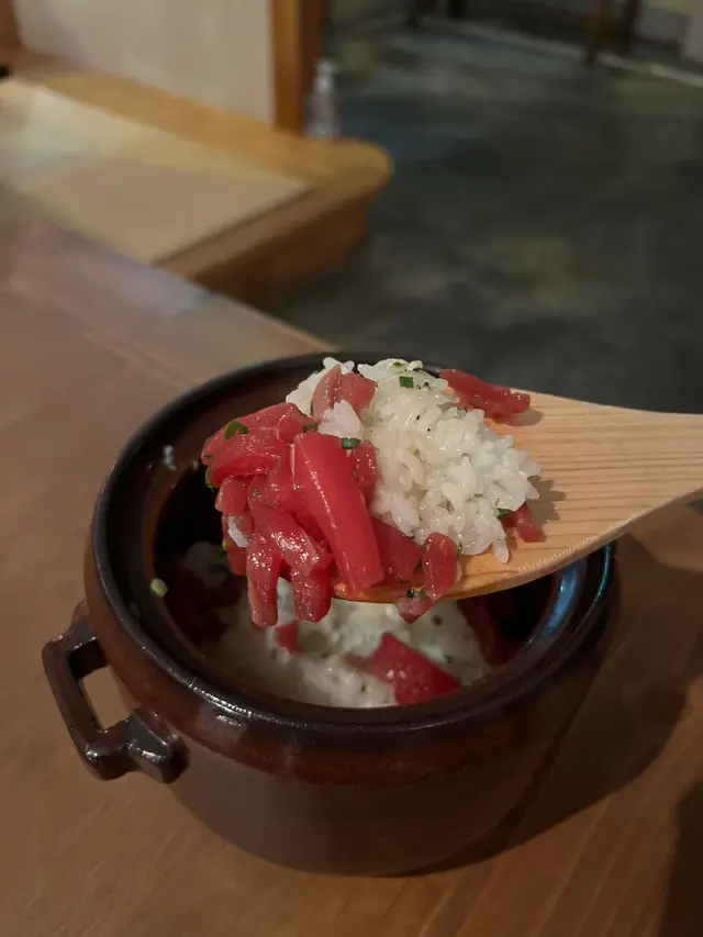 醬油吞拿魚赤身高湯炊飯