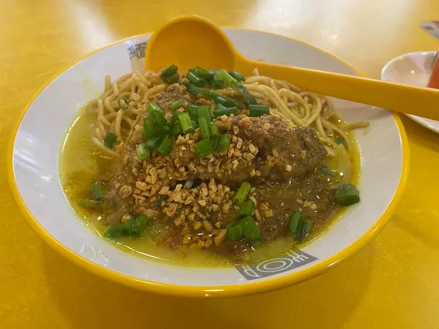 緬甸椰汁雞撈麵