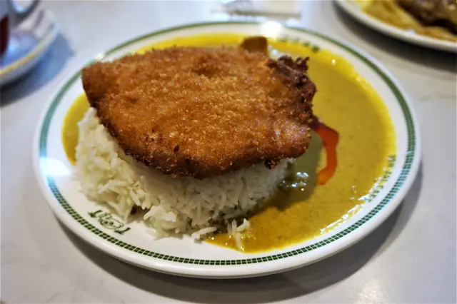 咖喱吉列豬扒飯