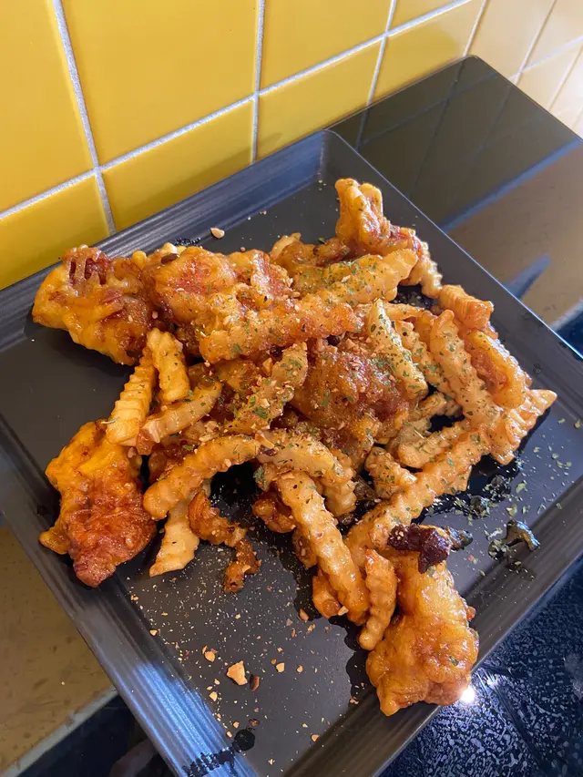 蜜糖炸雞&蜜糖薯條