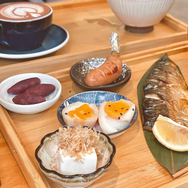 鹽燒鯖魚蕎麥面
