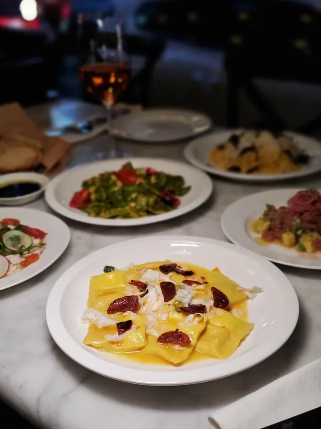 Double Ravioli Pumpkin & Ricotta