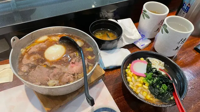 野菜牛肉鍋定食