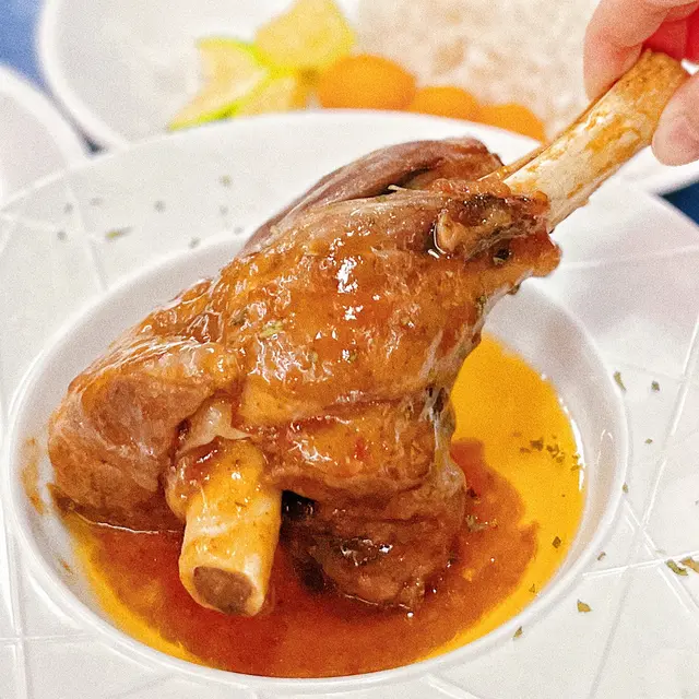 性價比極高嘅羊膝,大大嚿啖啖肉🍗肉質嫩滑多汁,羊肉唔羶,仲食到蕃茄濃香🍅整體味道豐富!