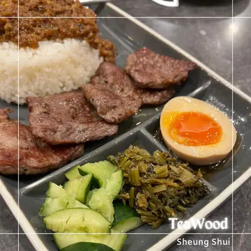 香煎沙朗肉燥饭