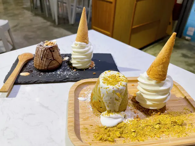 開心果心太軟配乳酪雪糕