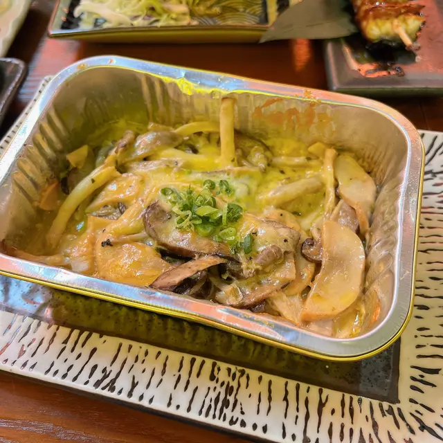 黑松露芝士牛油焗雜菇