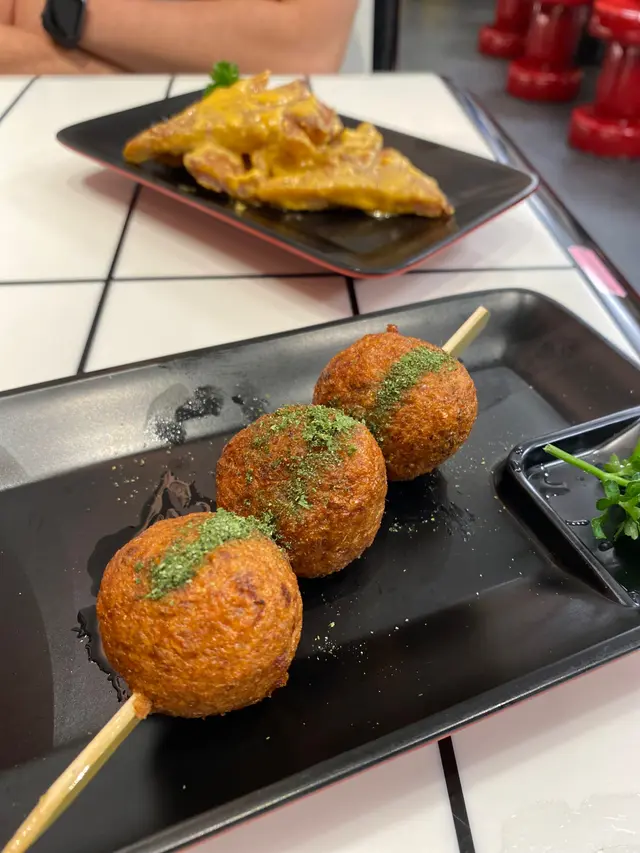 冬蔭公魚腐串