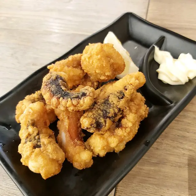 炸章魚