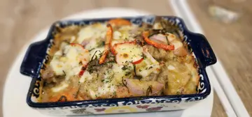 青咖哩焗牛腩饭