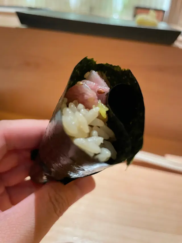 香蔥長崎縣吞拿魚腩手卷