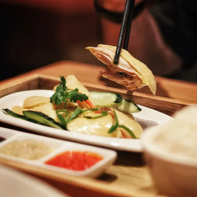 新加坡海南雞套餐 