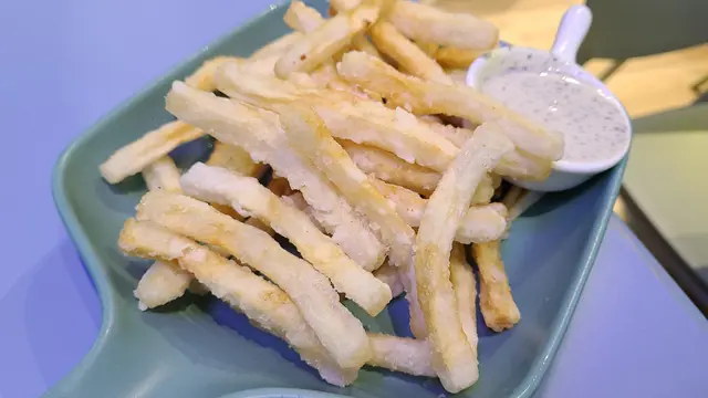 炸魚無薯條松露醬