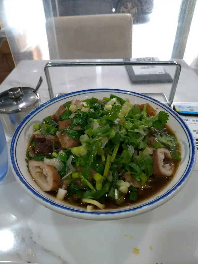 牛雜麵加豬皮 $47+$10