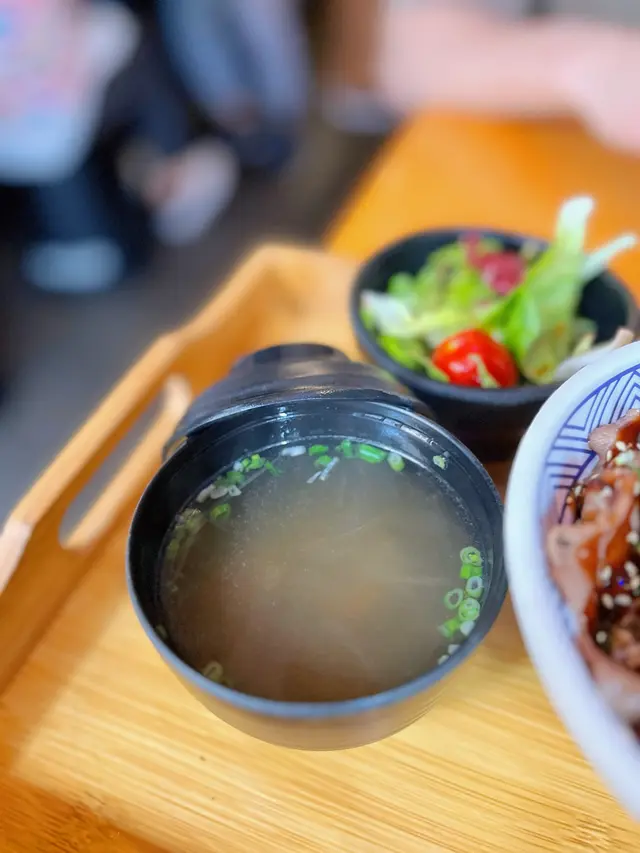 +28 轉套餐，跟沙律及牛舌湯