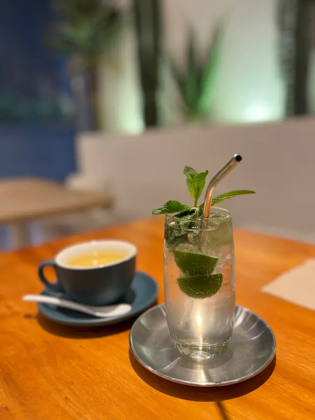 Mojito Soda + 熱檸檬柚子茶