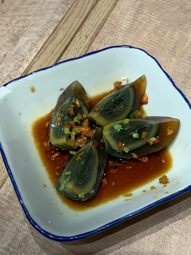 自家製醬油皮蛋