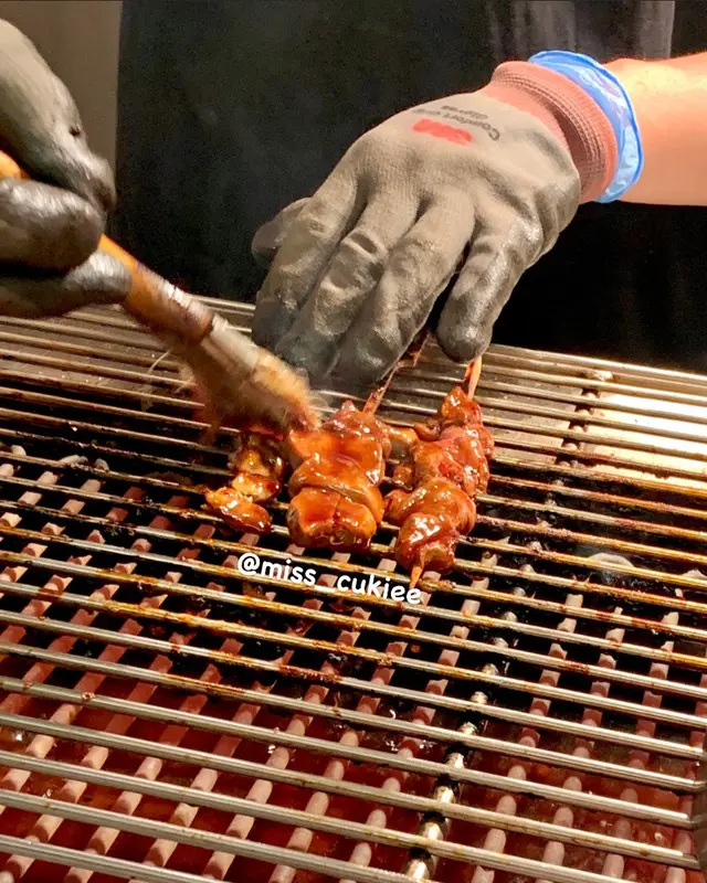 日本雞心串、日本雞腎串、日本雞肝串