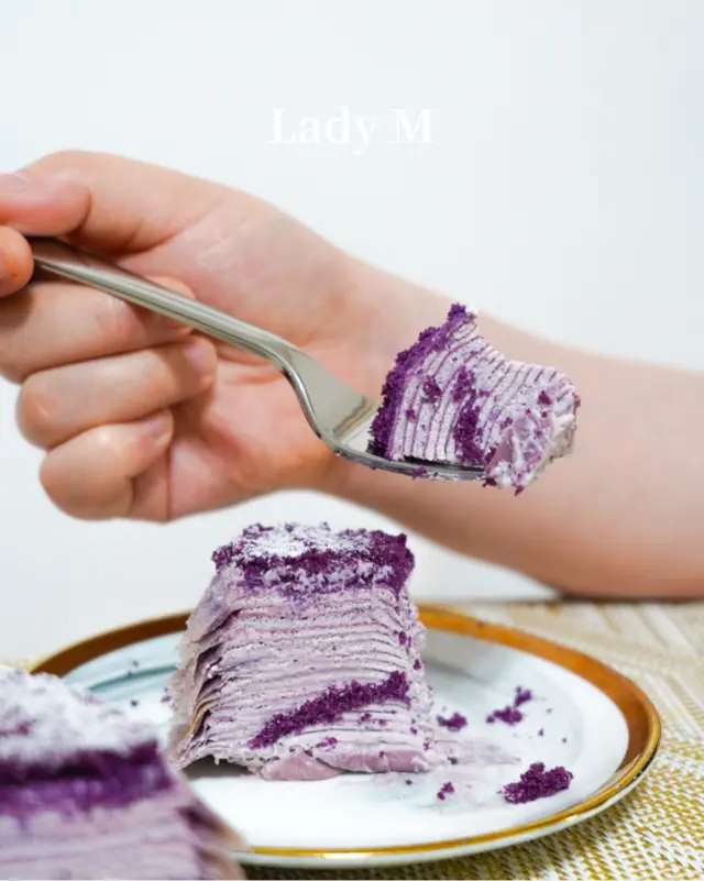 紫薯千層蛋糕
