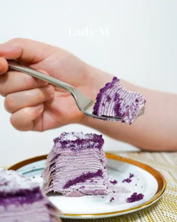  紫薯千层蛋糕