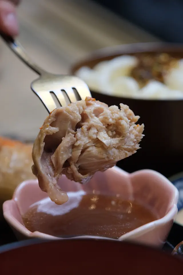 酒釀雞卷定食