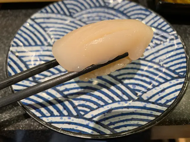 帆立貝柔軟且黏滑
