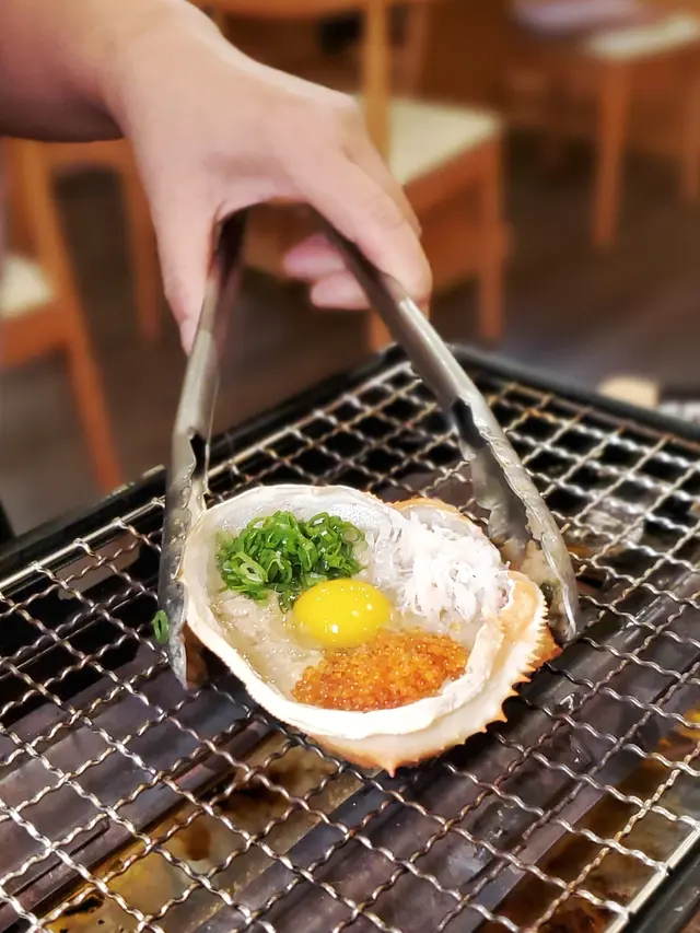 黑門令蟹味噌甲羅燒