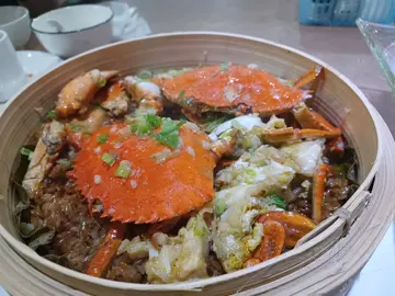 糯米飯籠仔膏蟹