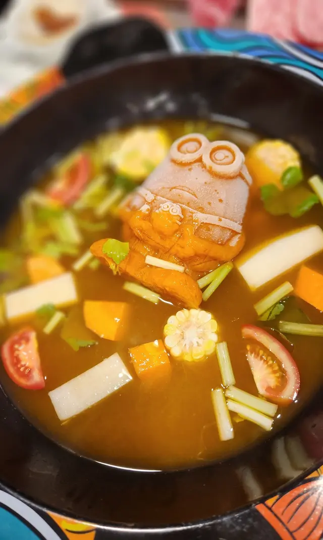 南瓜公仔蜆湯