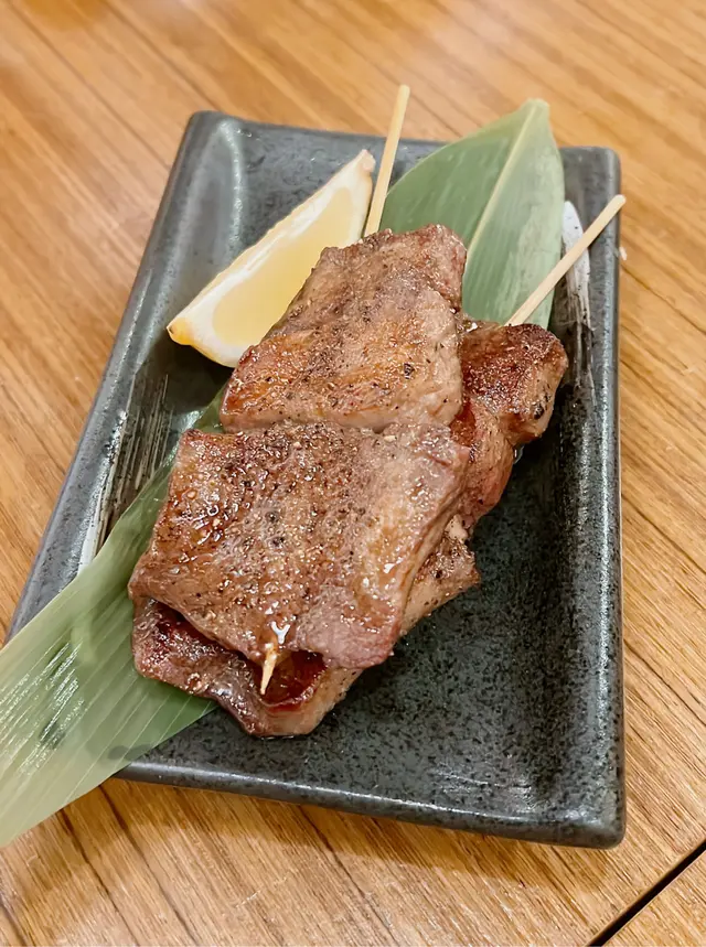 蒜燒牛舌