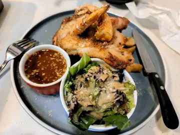 煎鸡扒大虾