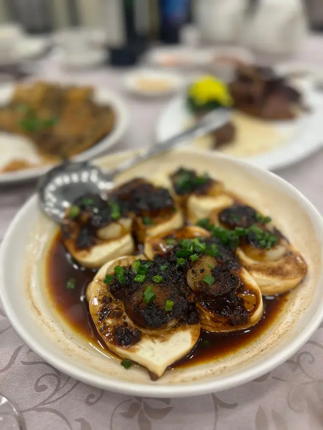 帶子蒸豆腐
