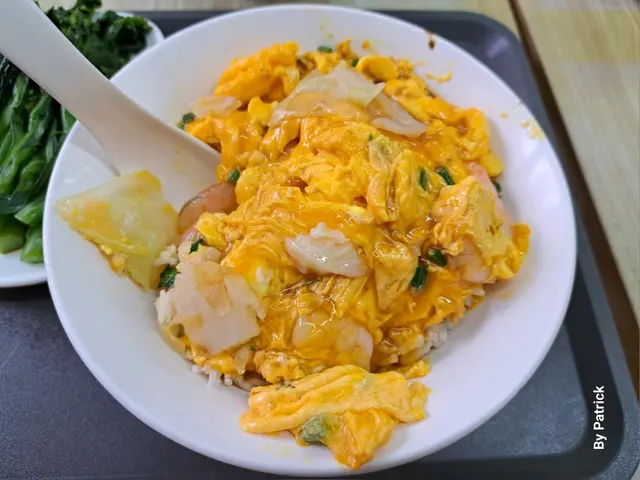 滑蛋蝦仁飯