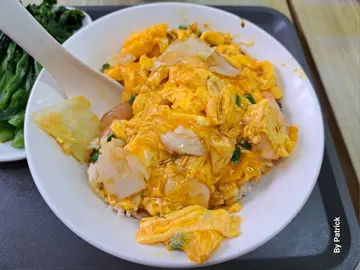 滑蛋蝦仁飯