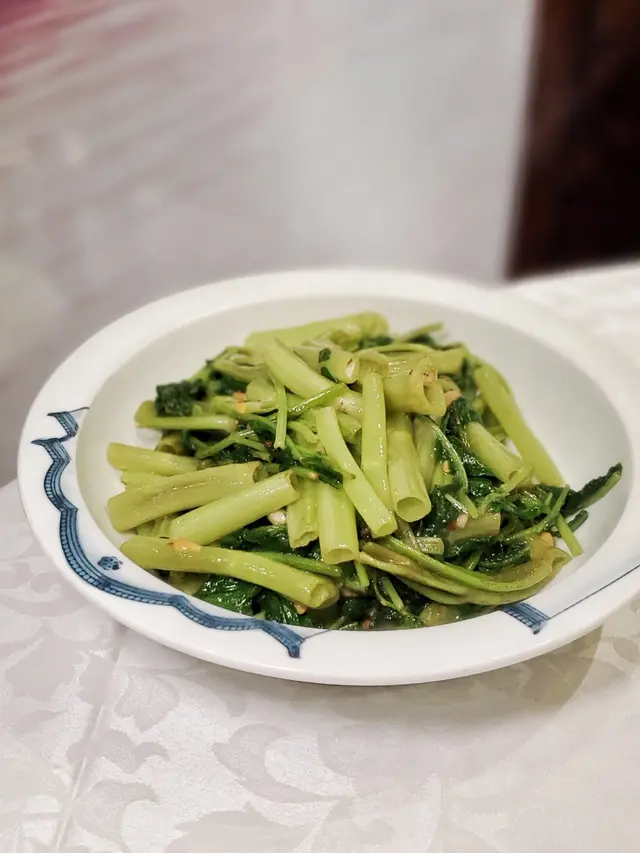 豆醬炒通菜