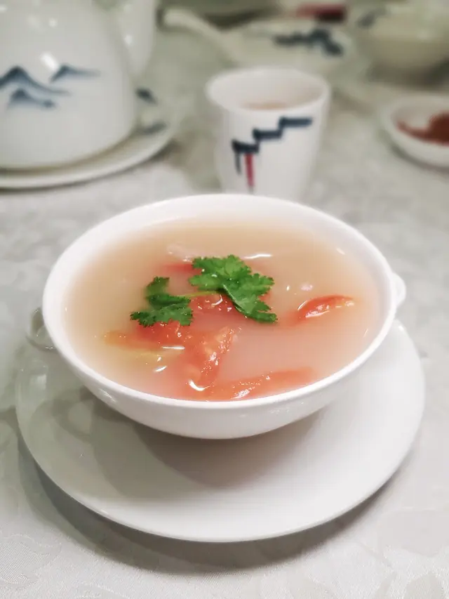 鹹菜花蛤湯