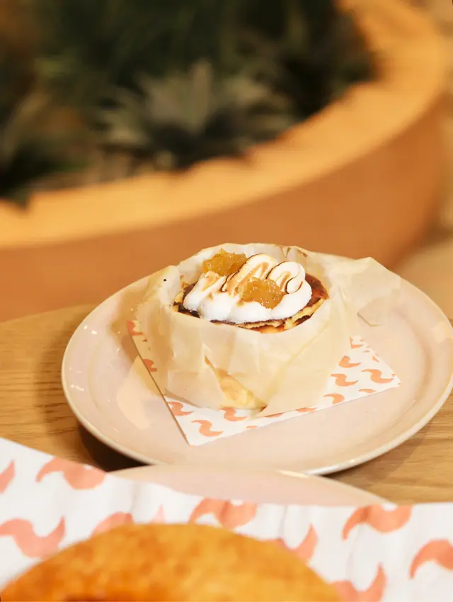 3"巴斯克焦香芝士(yuzu 柚子)