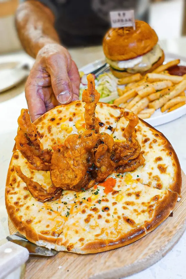 軟殼蟹千島薄餅