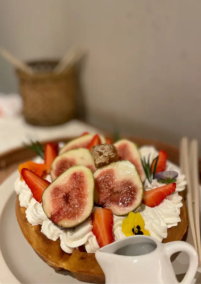 至臻蜂巢無花果窩夫