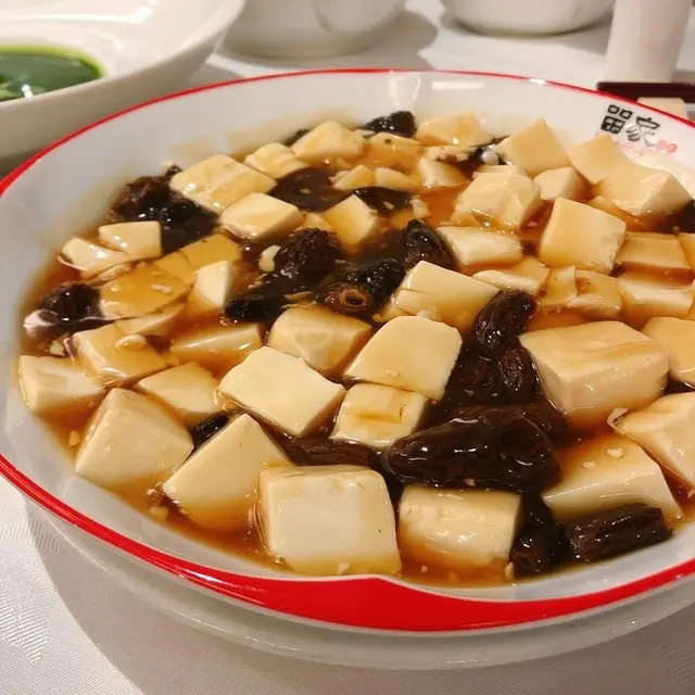 羊肚菌豆腐