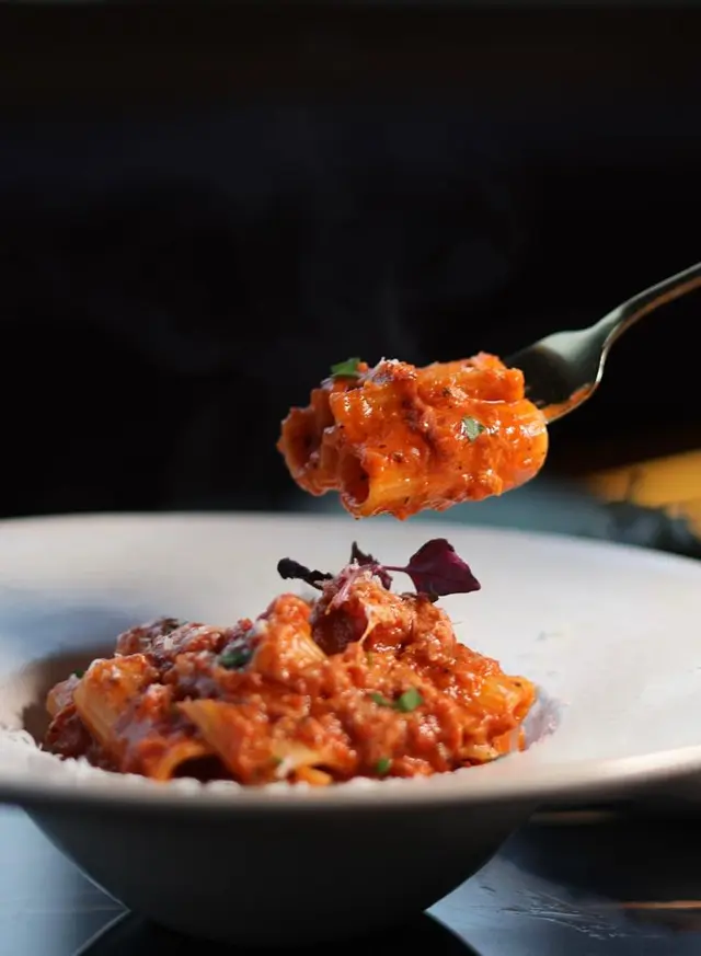 Spicy Vodka Rigatoni