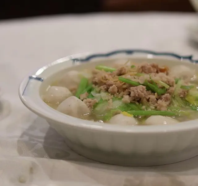 潮州魚丸肉碎煮汕頭白